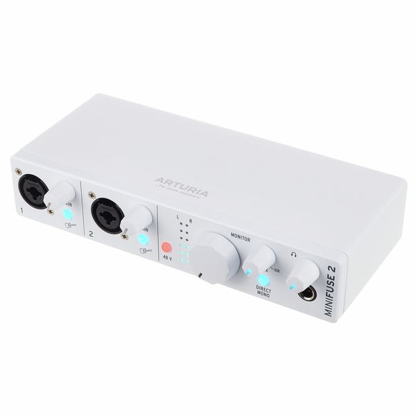 Velasco  Sonido y Electrónica - INTERFAZ DE AUDIO MINI 2 ENTRADAS PORT  USB/MIDI