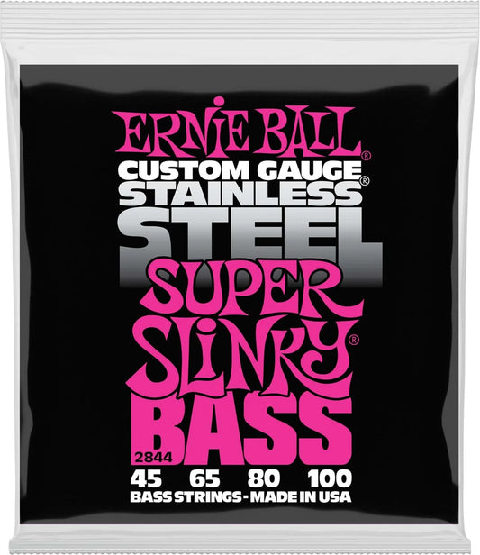 Cuerdas Para Bajo -4- 0.045-0.100 Super Slinky Ernie Ball P02844