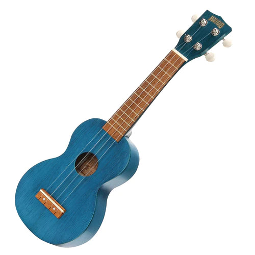 Mahalo - Rainbow soprano ukulele with dark blue glossy lid Mahalo - Rainbow soprano ukulele with dark blue glossy lid