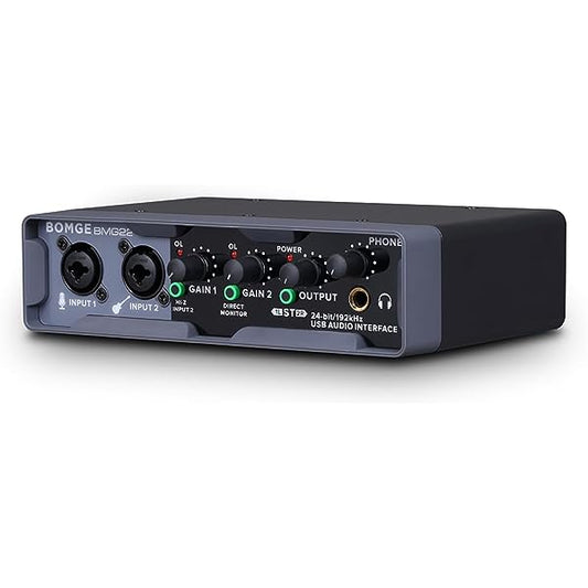 USB AUDIO INTERFACE 2 CHANNEL BOMGE
