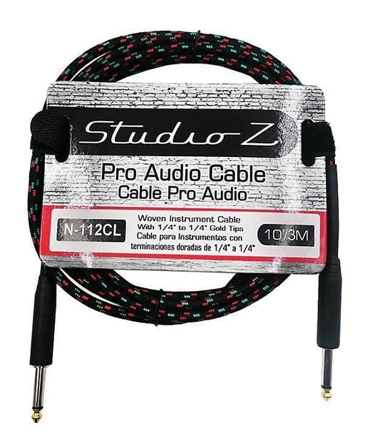 Cable para Instrumento de 10 pies STUDIO-Z N-112CL