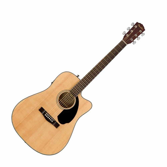 Guitarra Electroacústica Fender CD-60SCE Dreadnought Natural 0970113021