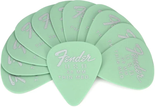 Uñas Fender 351 DURA-TONE .58 SFG Pack de 12