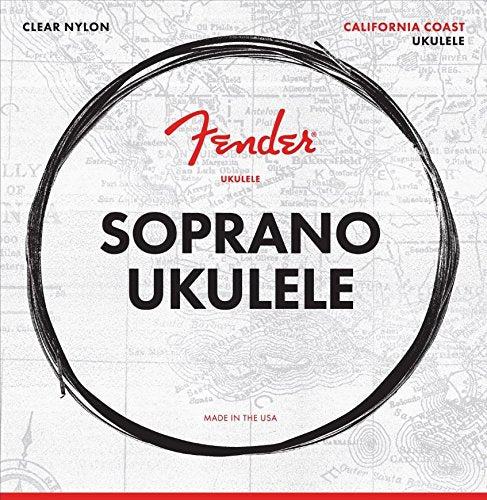 Cuerdas Fender Soprano de Ukulele