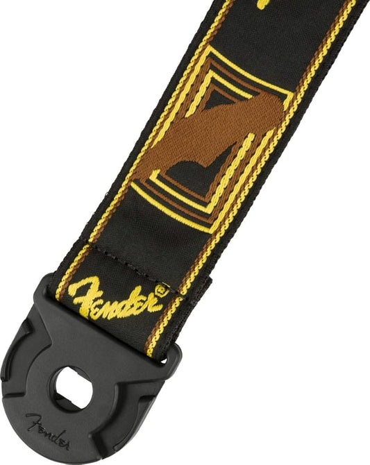 Strap de Guitarra Fender Quickgrip Mono BL/YL/BR