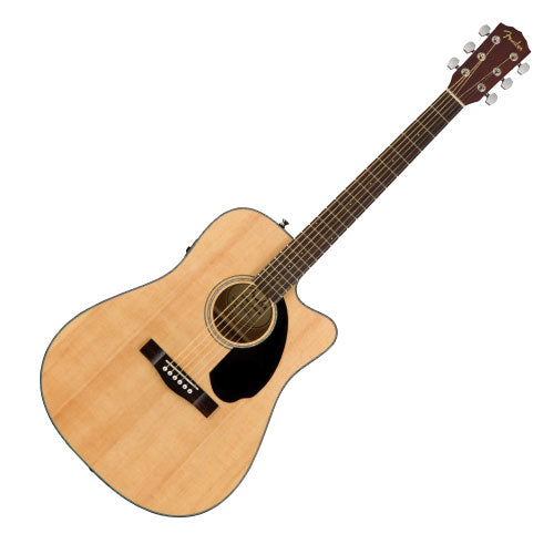 Guitarra Elecroacústica Fender CD-60SCE Dread NAT