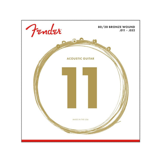 Cuerdas de Guitarra Fender 70CL Bronze 11-52