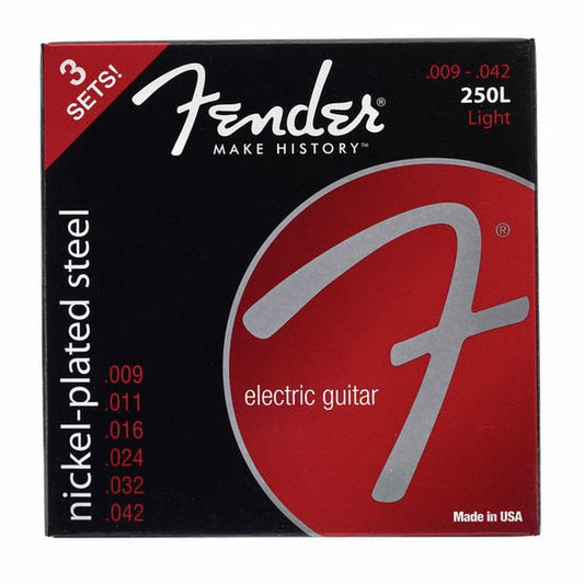 Cuerdas para Guitarra Fender 250L NPS 9-42