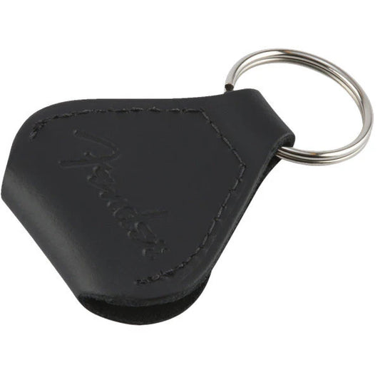 Llavero Soporte de Uñas Fender de cuero BLK