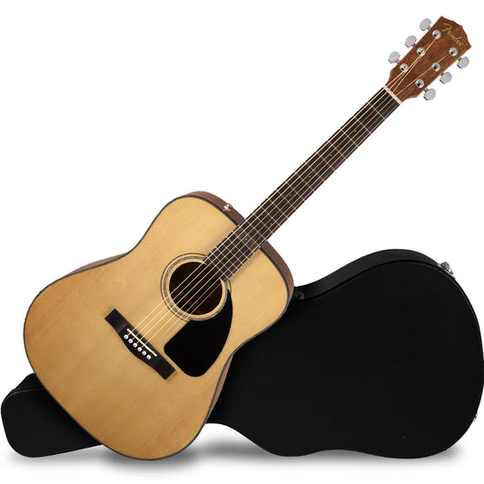 Guitarra Acústica Fender CD-60 Dread V3 NAT con Estuche