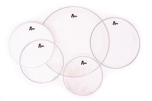 Pack de 5 Parches Transparentes Attack 10” 12” 14” 16” 22”