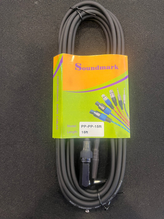 Cable Soundmark 1/4-1/4 15ft PP-PP-15