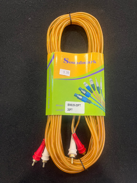 Cable Soundmark RCA 20ft BMS20-20ft
