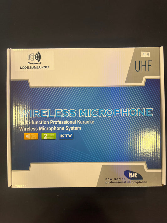 Micrófono Inalámbrico Doble Soundmark U-207