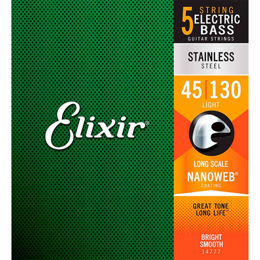 Cuerdas Elixir Para Bajo Eléctrico 45-130 Light