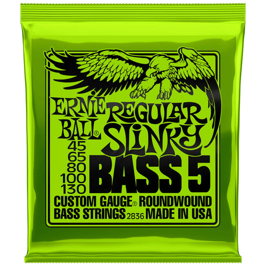 Cuerdas de Bajo Ernie Ball Regular Slinky 45-130