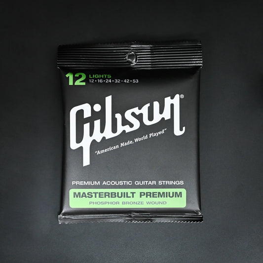 Cuerdas Gibson para Guitarra Acústica Masterbuild Premium 12-53