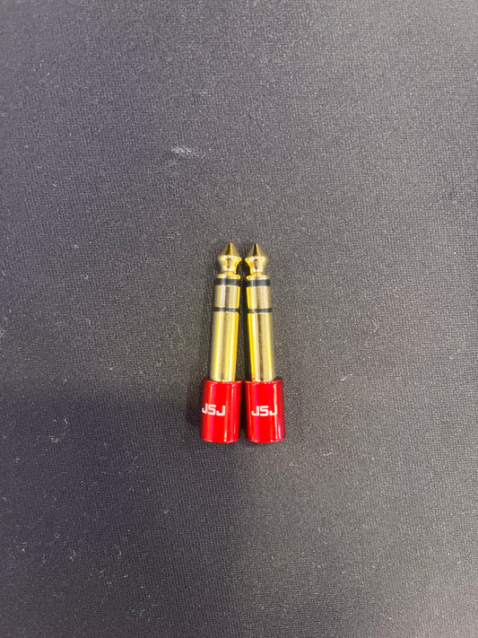 Adaptador Soundmark 3.5 MM a 1/4 Stereo Rojo HQ Unidad  T-315