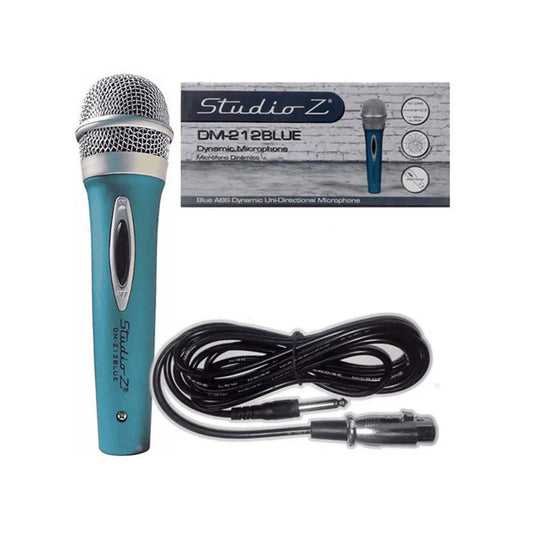 Micrófono Studio Z Dinámico DM-21 Blue