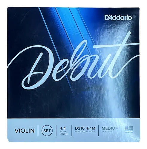 Cuerdas de Violín D Addario Debut 4/4