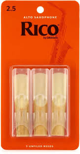 Caña Rico Sax Alto 2.5 3PK