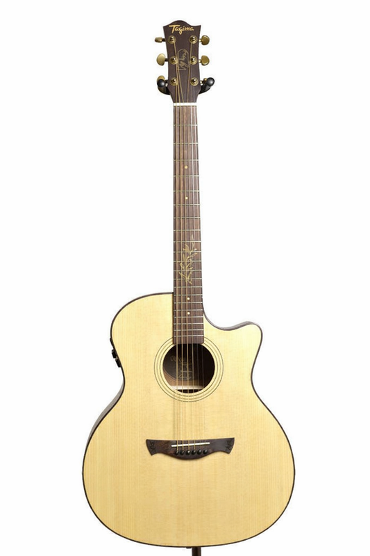 GUITARRA ELECTROACÚSTICA TAGIMA SIGNATURE CACAU SANTOS OLIVE GRACE EQ