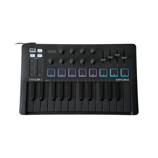 MIDI ARTURIA MINILAB MK3 DE 25 TECLAS CON PADS BLACK EDITION