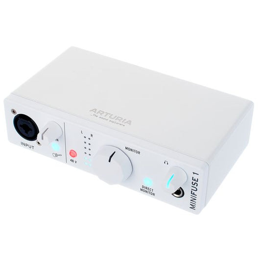 Interfaz de audio USB-C, color blanco - Arturia MiniFuse 1