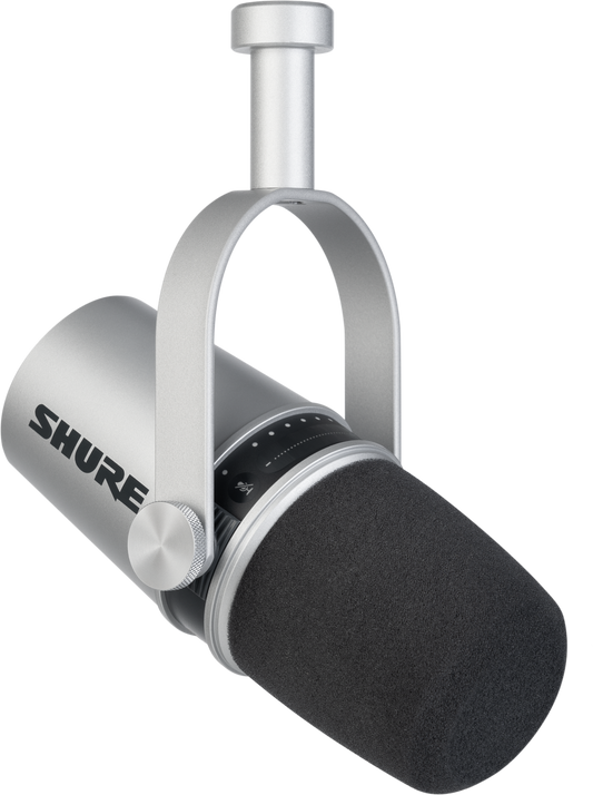 Shure MV7 - Micrófono dinámico USB/XLR