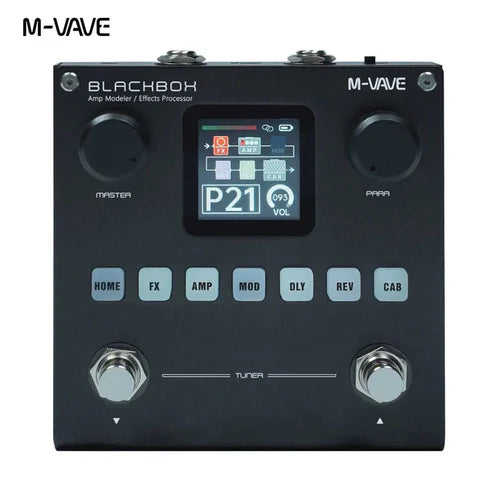 Pedal multiefectos para guitarra y bajo M-Wave